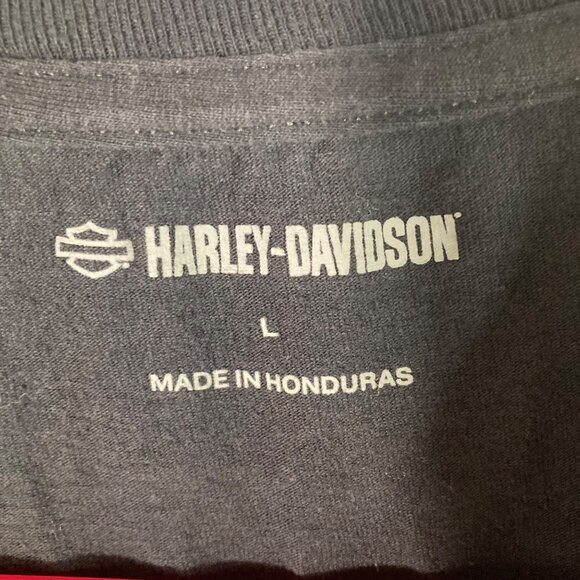 Womens Harley Davidson Tee Shirt Freedom For the Soul Black L Cotton - Picture 5 of 7